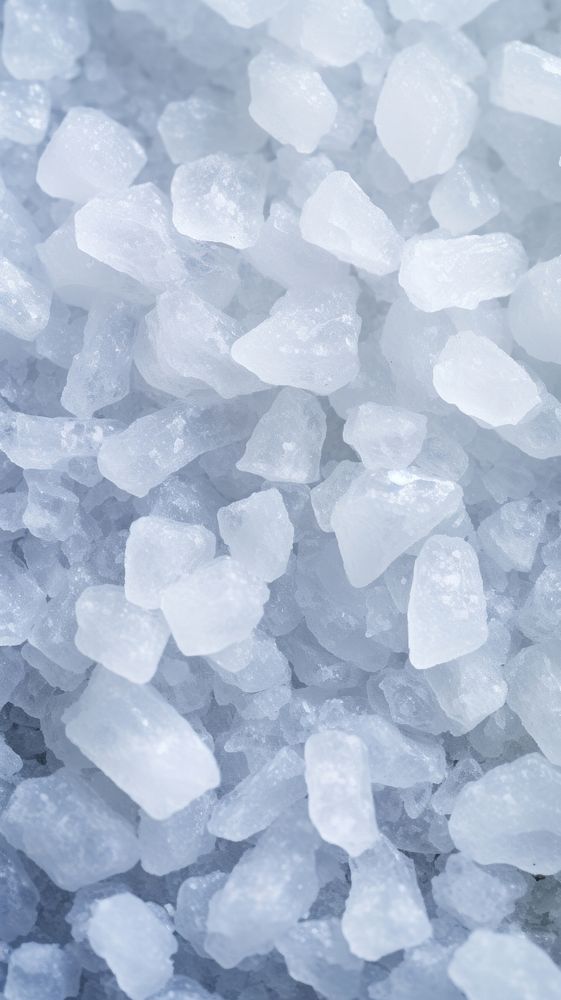 Salt crystal mineral quartz.