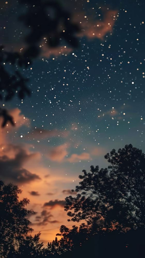 Star sky outdoors nature.