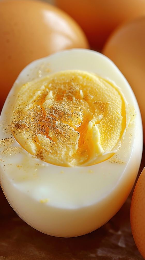 1 boiled egg food breakfast freshness.