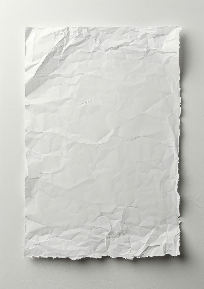 A blank poster paper backgrounds white.