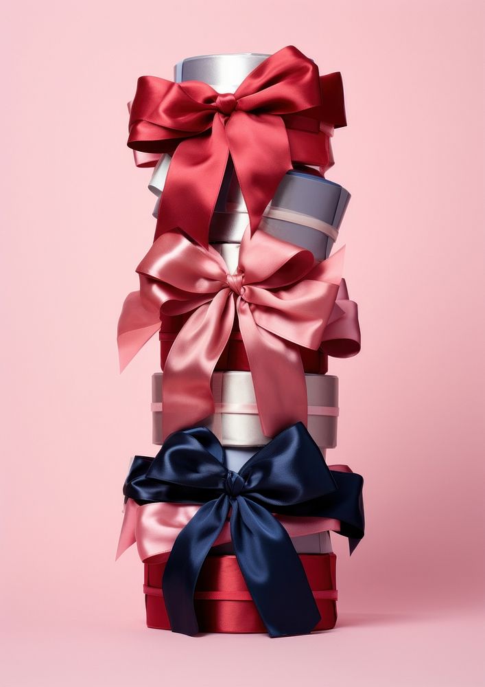 Lipsticks ribbon plant gift. AI generated Image by rawpixel.