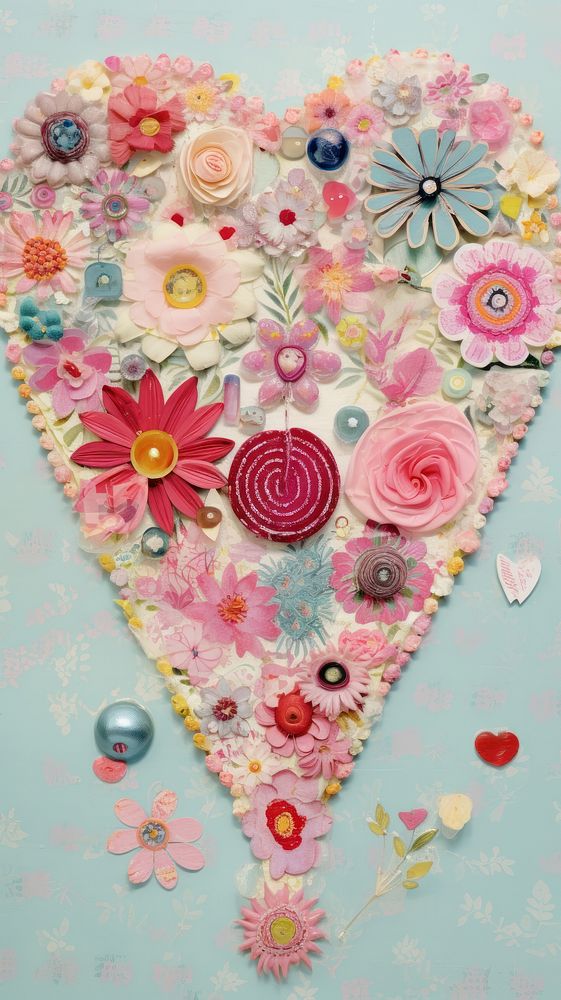 Heart vintage wallpaper pattern backgrounds creativity.