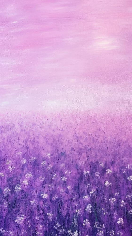  Illustration purple of meadow backgrounds landscape lavender. AI generated Image by rawpixel.