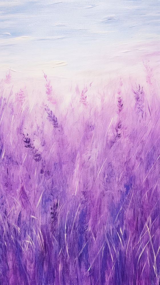  Illustration purple of meadow backgrounds lavender outdoors. AI generated Image by rawpixel.