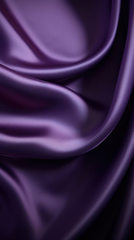  A darkpurple satin fabric backgrounds silk abstract. AI generated Image by rawpixel.