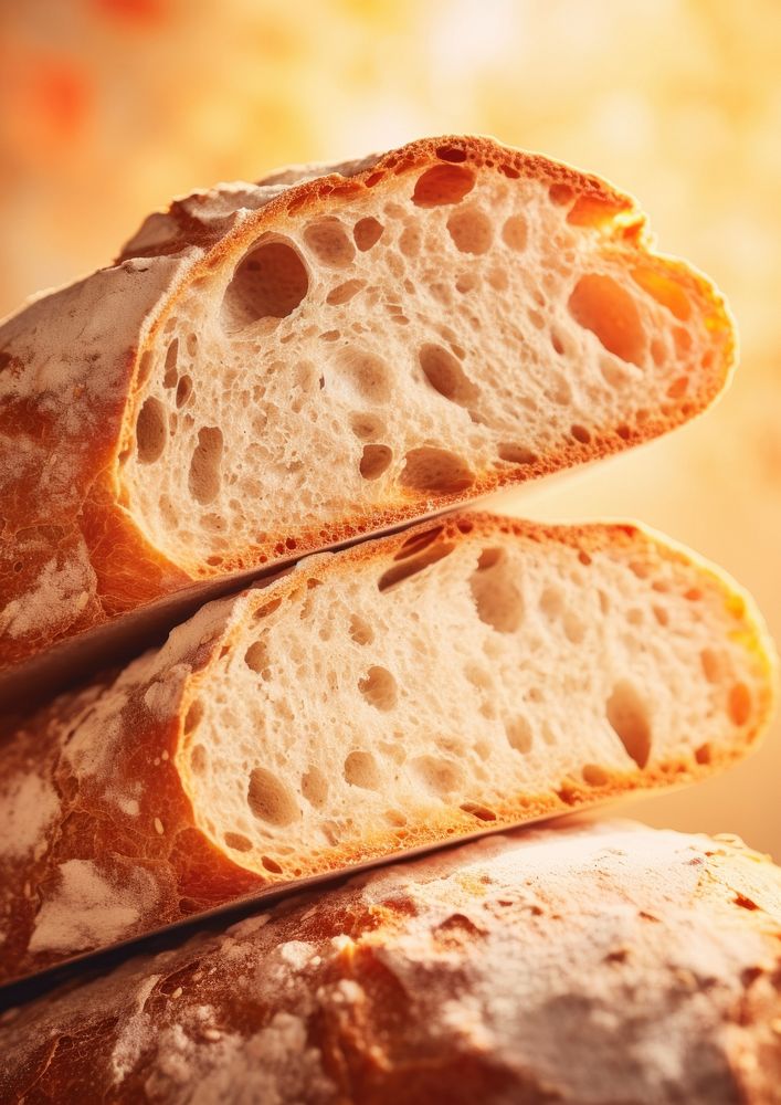 Bread baguette baked food. AI generated Image by rawpixel.