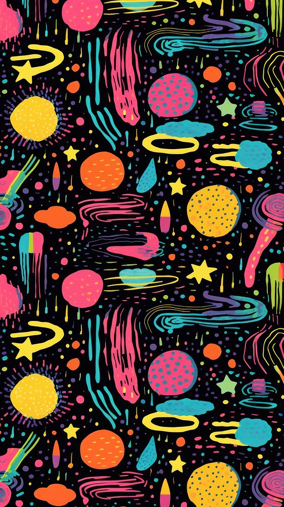 Space pattern backgrounds art. AI generated Image by rawpixel.