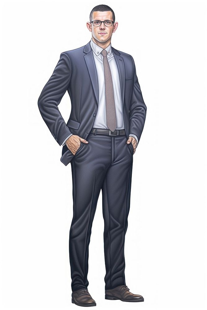 Business man full body blazer tuxedo adult. AI generated Image by rawpixel.