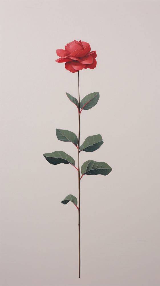 Minimal flower petal plant rose.