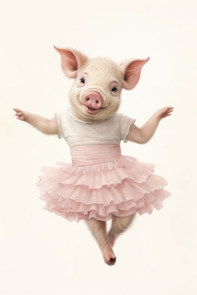 Walz With Pig The Cutest Animal Dance Video Ever - 6bxspxm