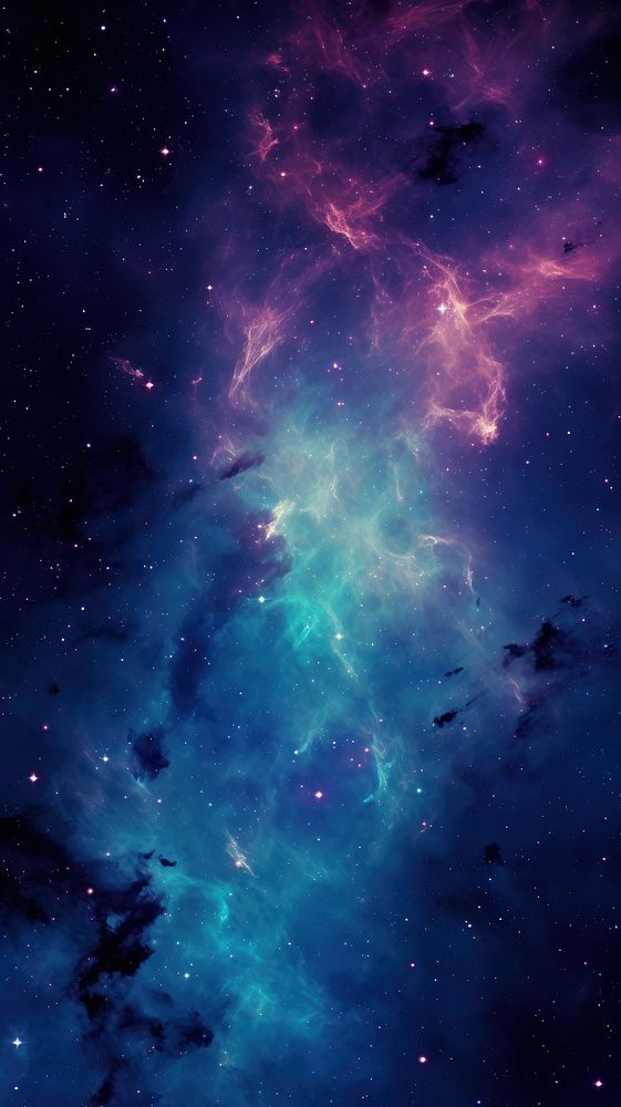  Galaxy wallpaper nebula night astronomy. AI generated Image by rawpixel.