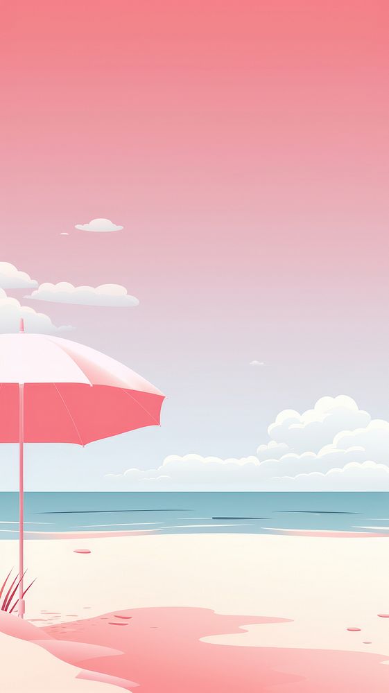  Summer outdoors horizon nature. AI generated Image by rawpixel.