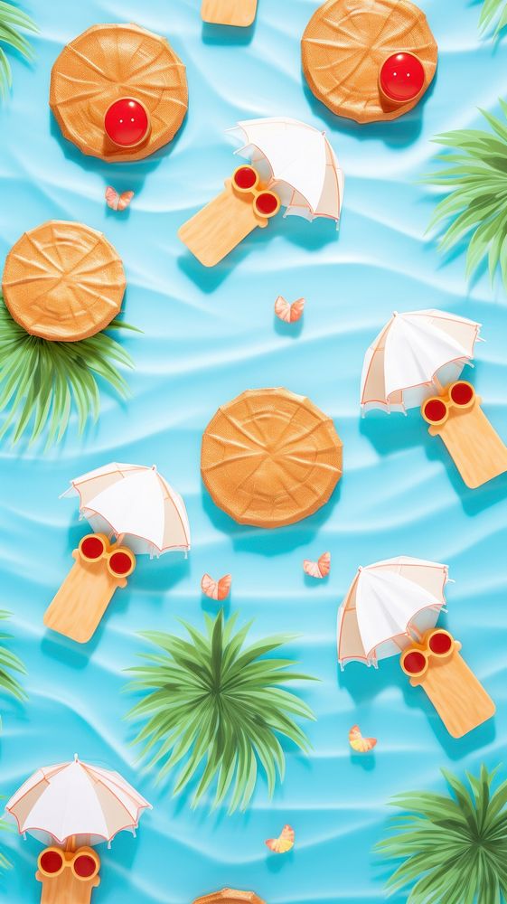  Cute Summer summer backgrounds outdoors. AI generated Image by rawpixel.