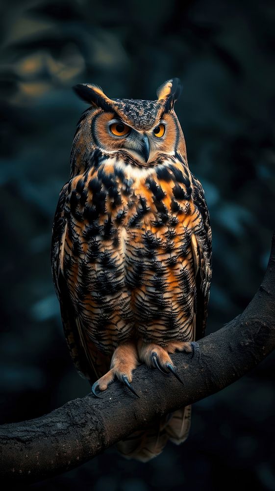 Owl animal bird beak.