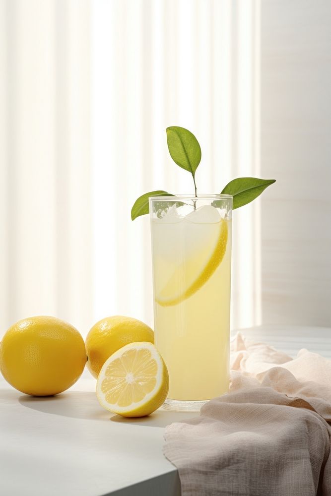 Lemonade fruit drink juice.