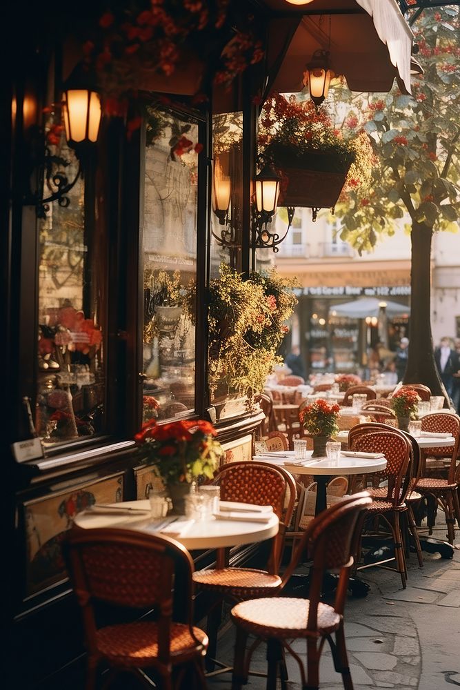 Restaurant in paris architecture furniture building.