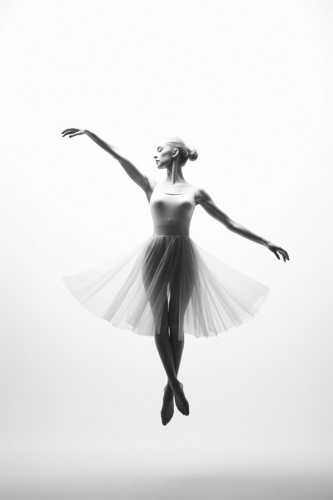 Ballerina dancing ballet adult.