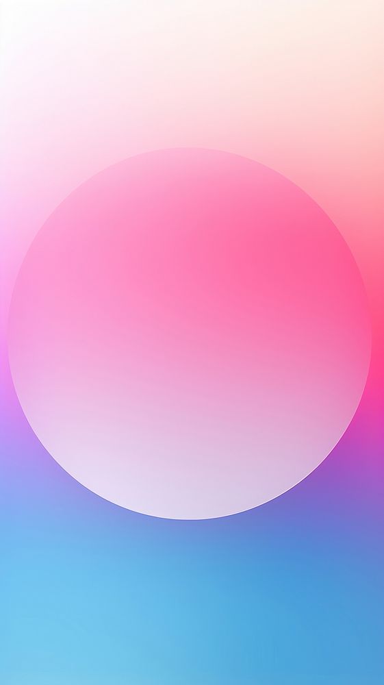 Aesthetic gradient wallpaper abstract circle shape.