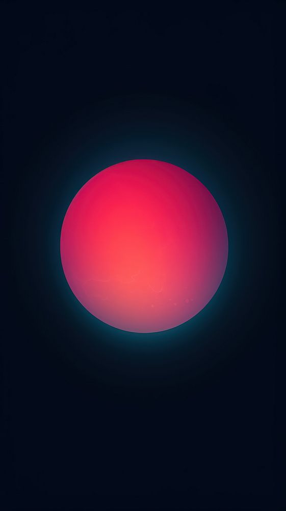 Aesthetic gradient wallpaper abstract lighting circle.