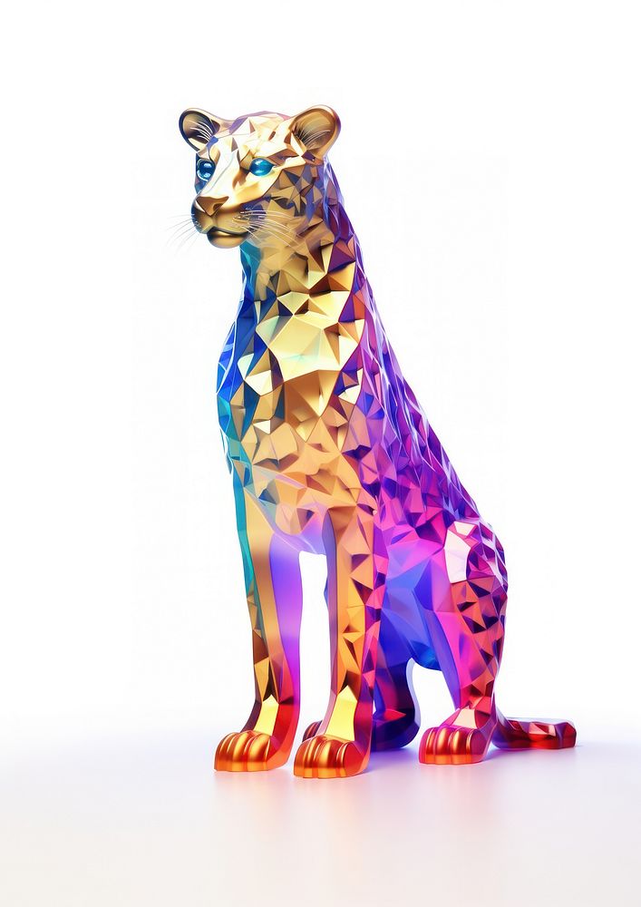 Cheetah iridescent mammal animal pet.
