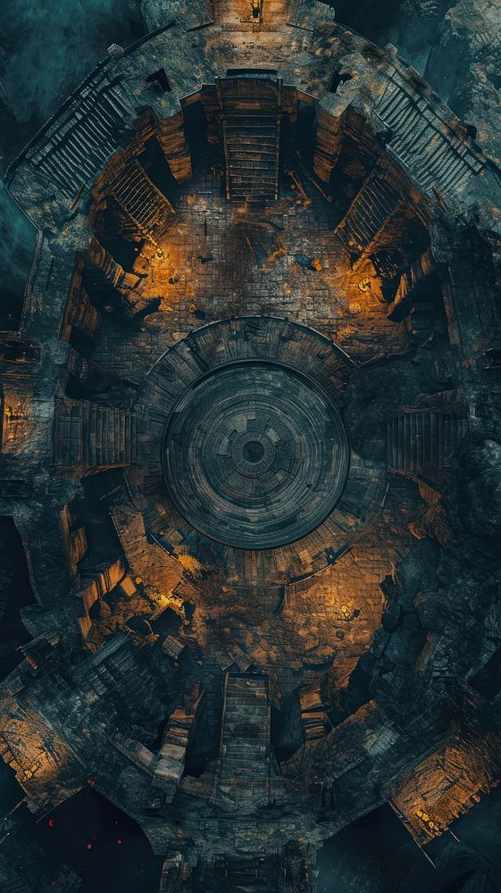 Aerial top down view of Underworld outdoors architecture backgrounds.