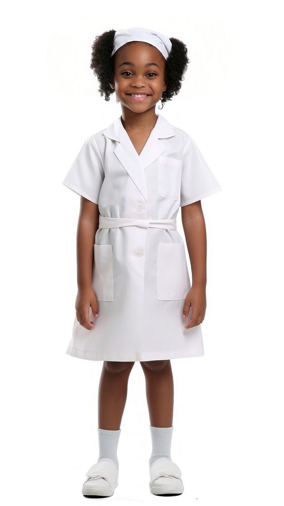 Nurse costume white stethoscope. AI generated Image by rawpixel.