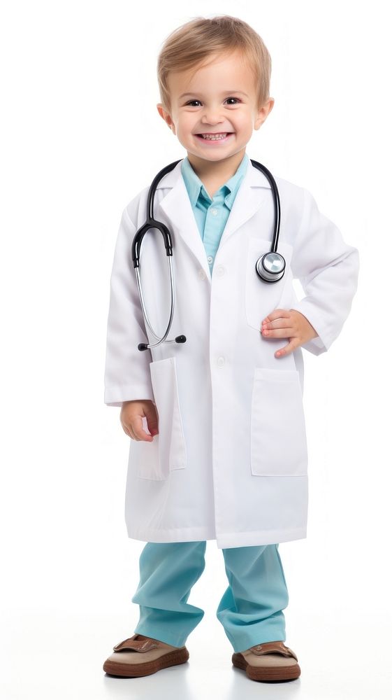 Doctor child kid stethoscope. AI generated Image by rawpixel.