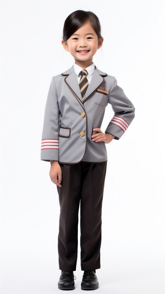 Stewardess costume blazer outerwear. AI generated Image by rawpixel.
