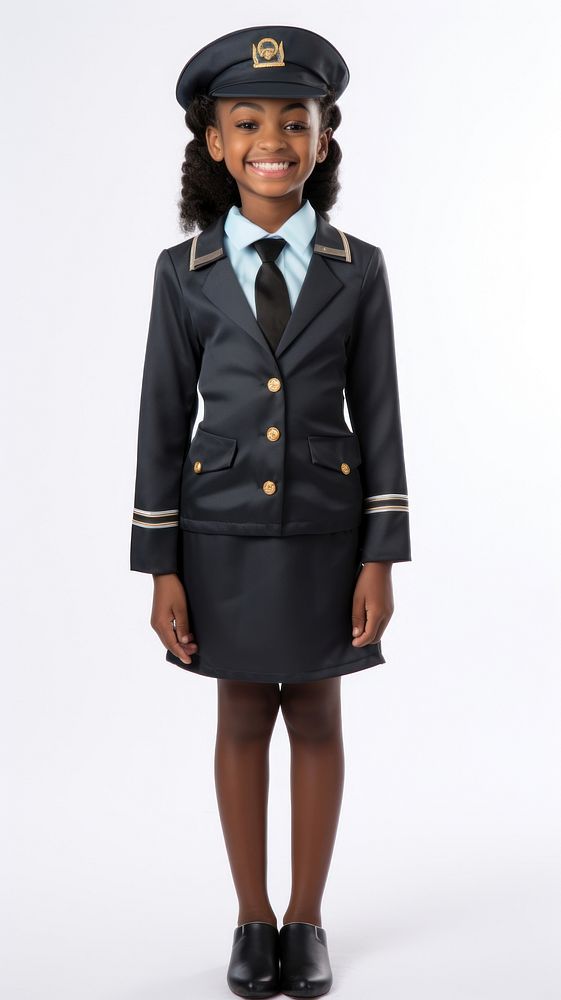 Stewardess accessories costume coat. AI generated Image by rawpixel.