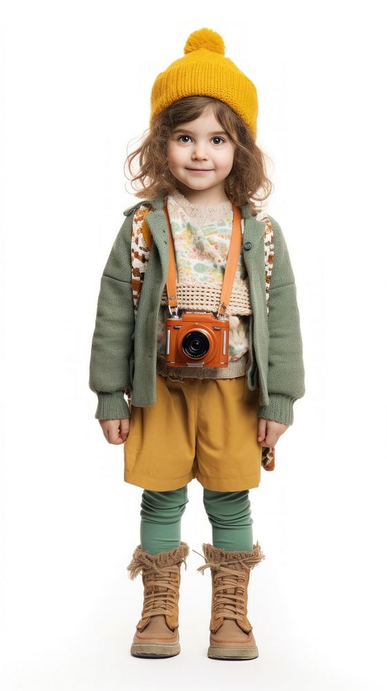 Photographer costume footwear child. AI generated Image by rawpixel.