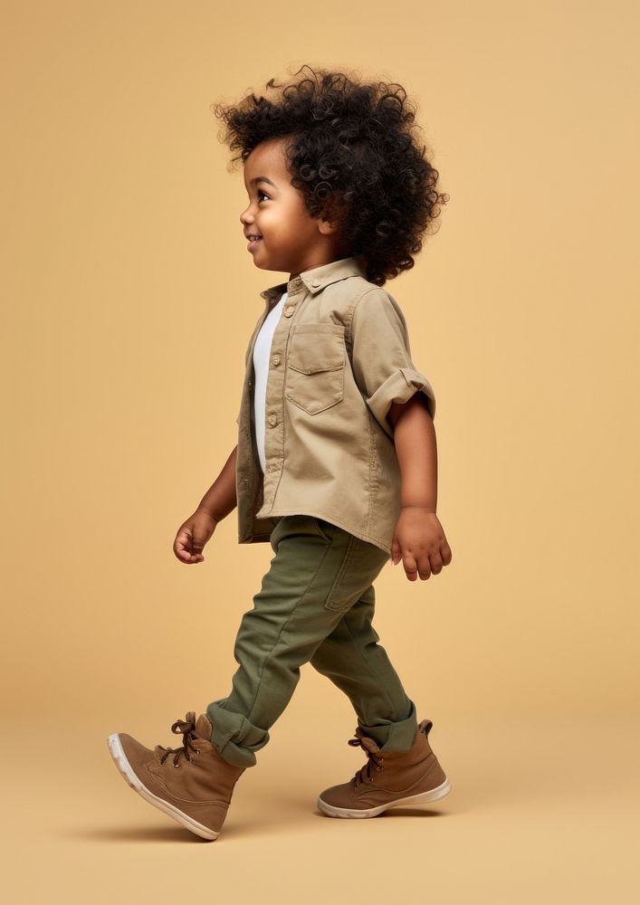 Photo of male toddler portrait footwear child.