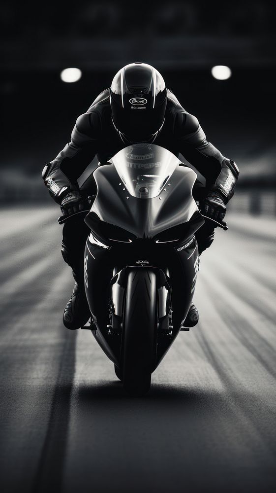 Photography motorcycles monochrome vehicle helmet.