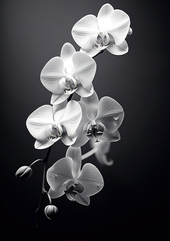 Aesthetic Photography of orchid flower petal plant.