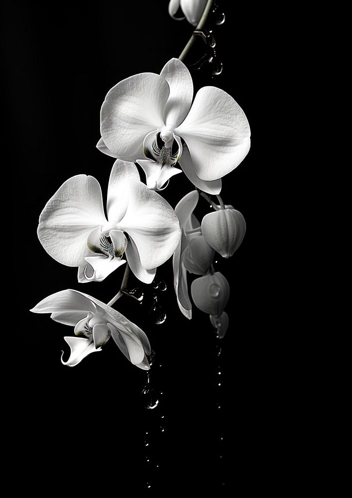 Orchid flower plant petal.