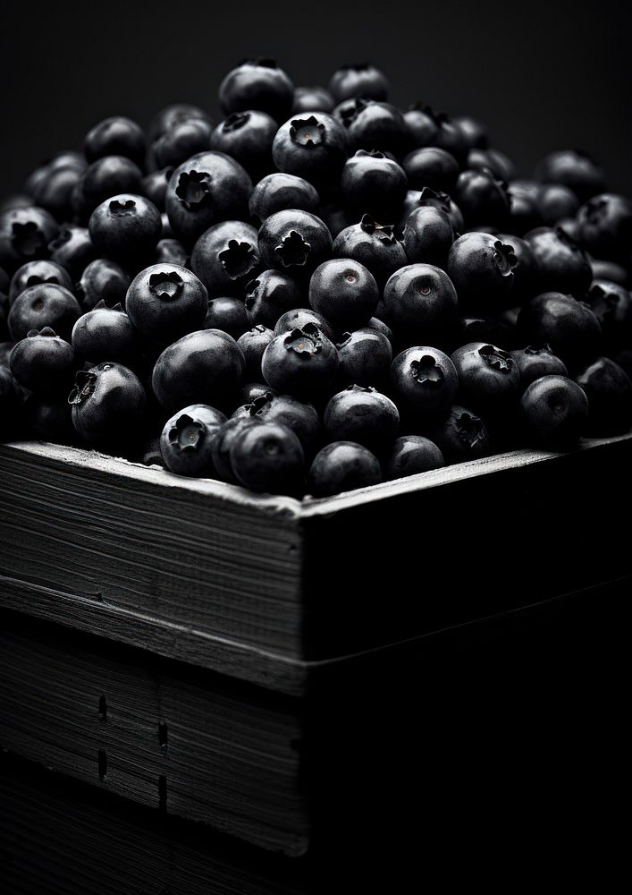 Blueberry fruit black plant.