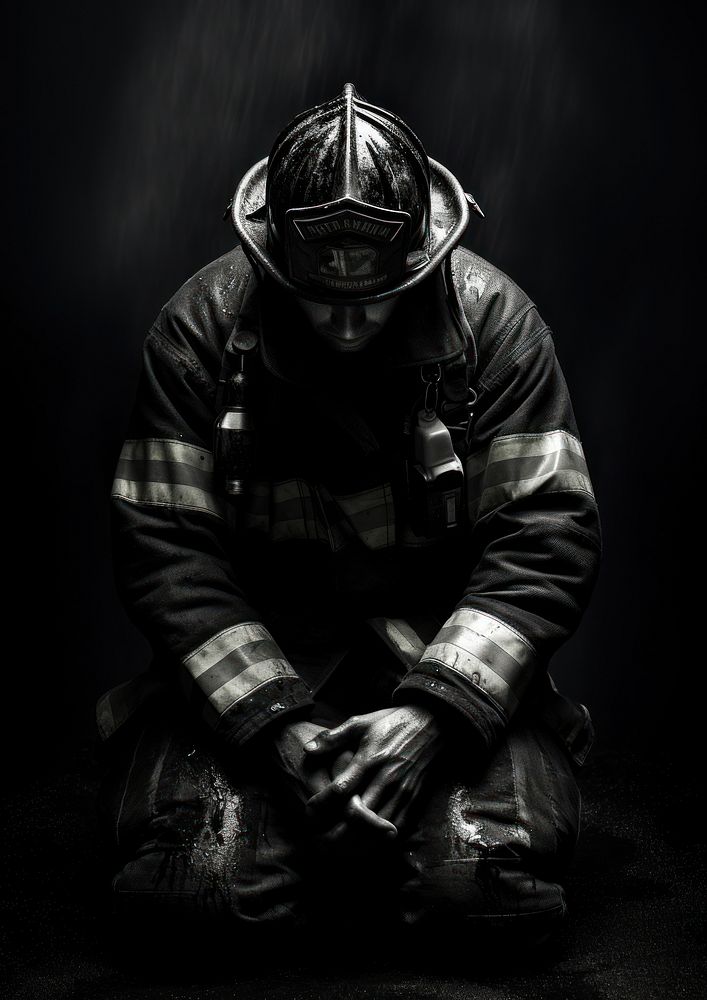 Aesthetic Photography of firefighter helmet adult black.