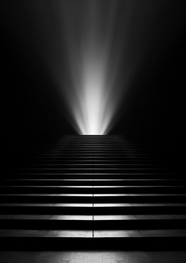 Aesthetic Photography of heaven architecture staircase lighting.