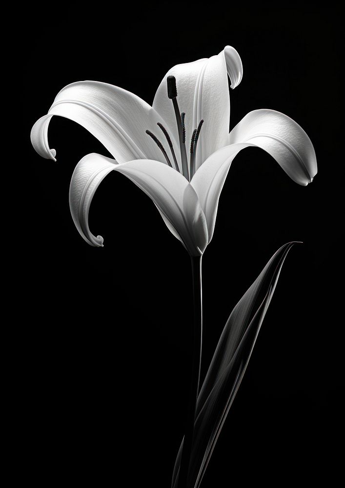 Aesthetic Photography of lily flower petal plant.
