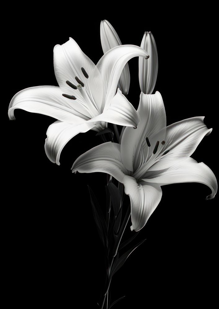Lily flower petal plant.