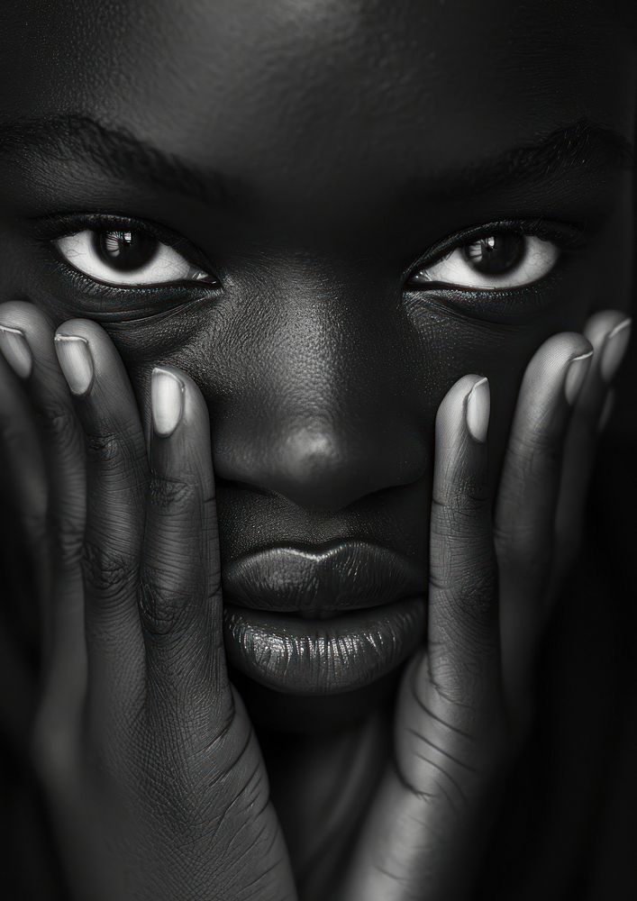 Photography portrait adult black.