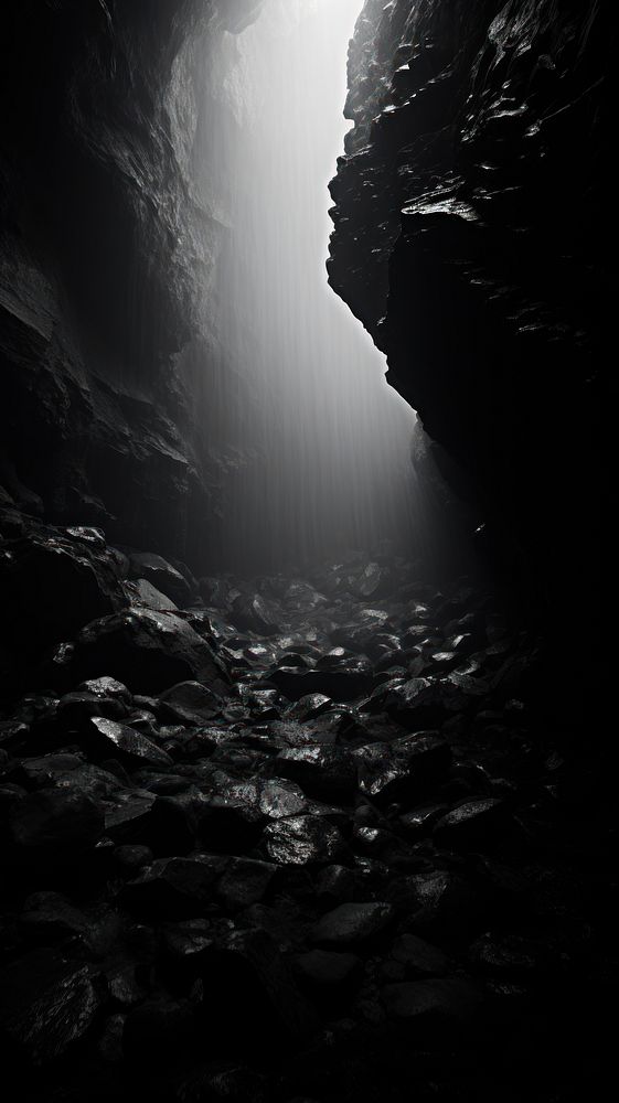 Photography cave monochrome nature motion.