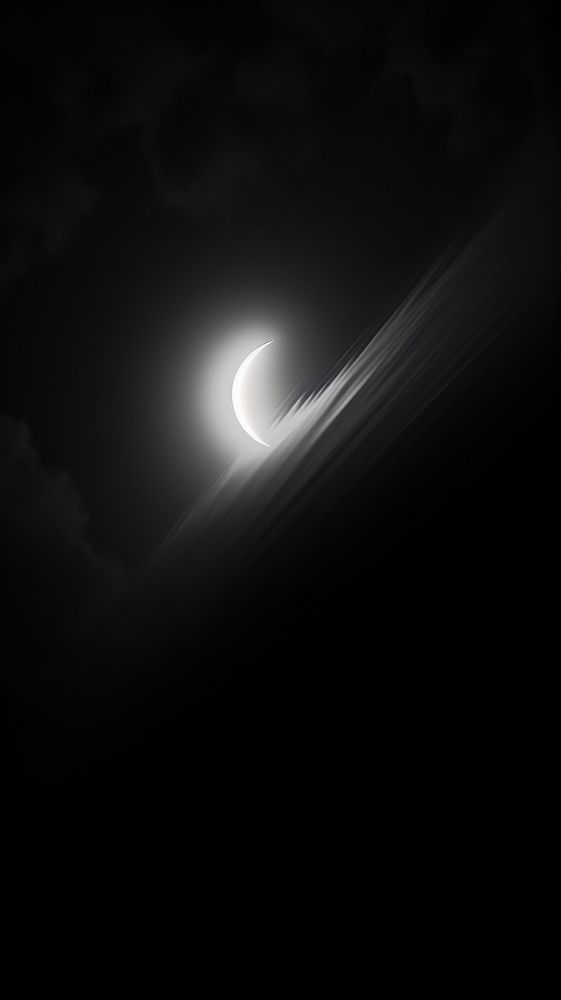Photography solar eclipse monochrome astronomy outdoors.