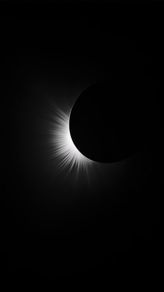 Photography solar eclipse monochrome astronomy outdoors.