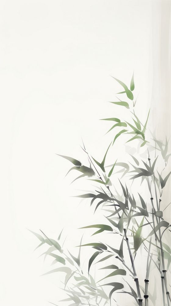 Plant backgrounds bamboo branch.