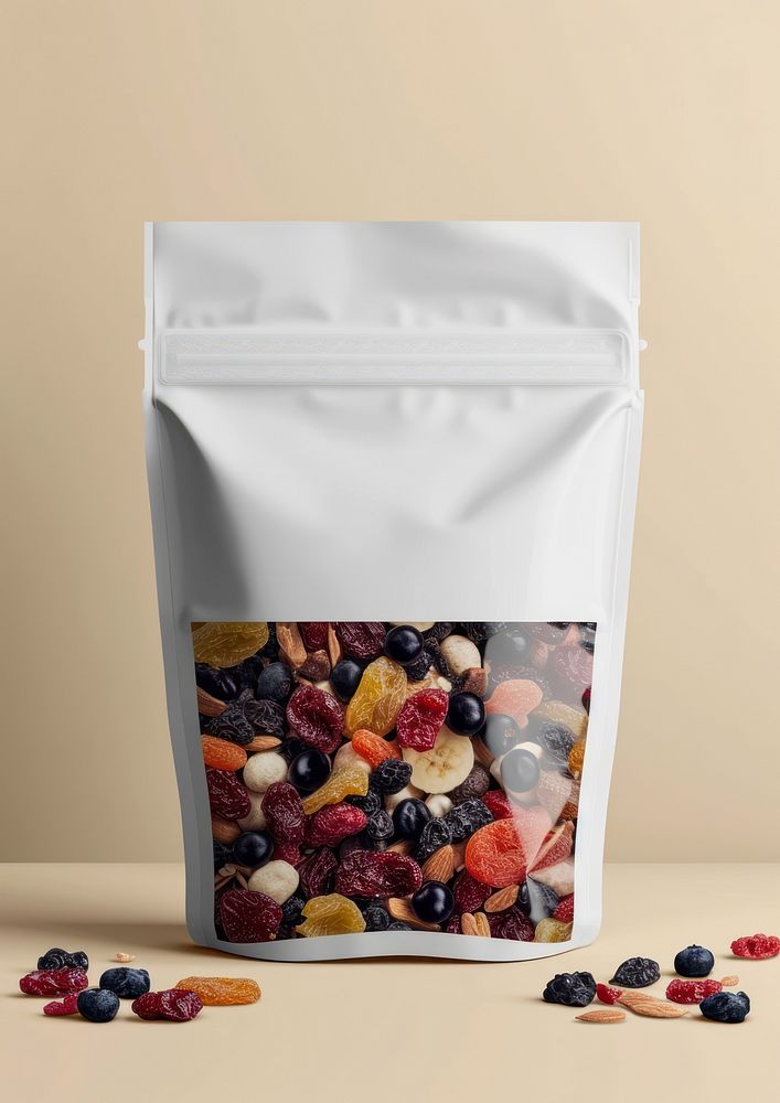 Dried mixed fruits Doypack  blueberry plant food.