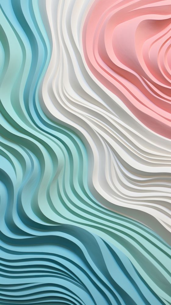 Wave bas relief pattern art backgrounds abstract.