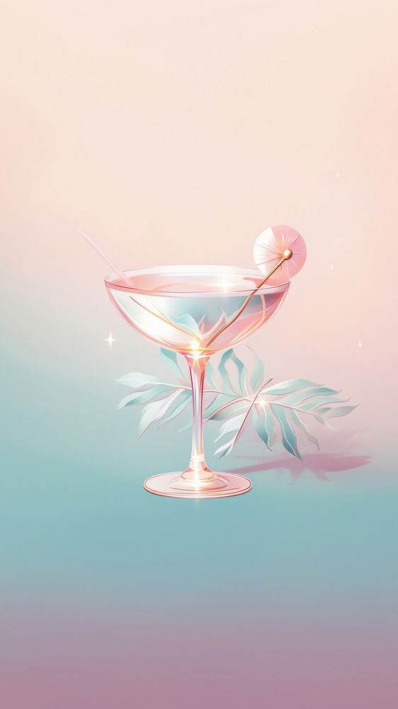 Cocktail martini glass drink.