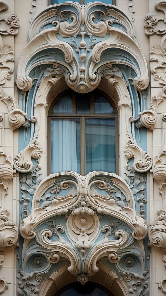 Architecture building facade window.