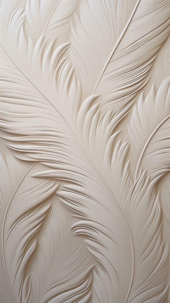 Feather bas relief pattern art lightweight backgrounds.