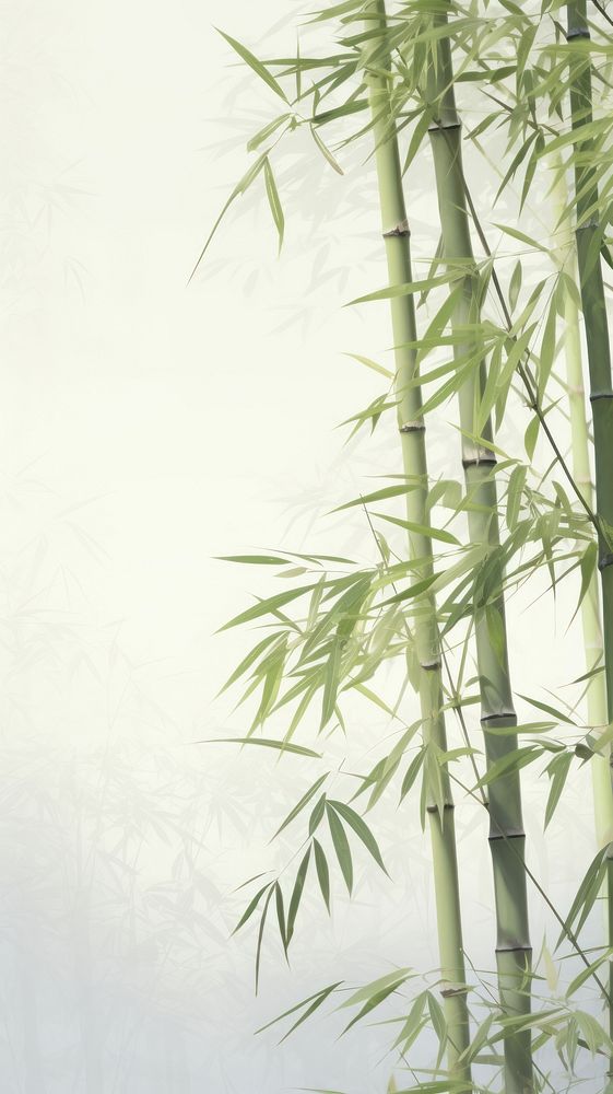 Esthetic bamboo landscape wallpaper plant backgrounds branch.